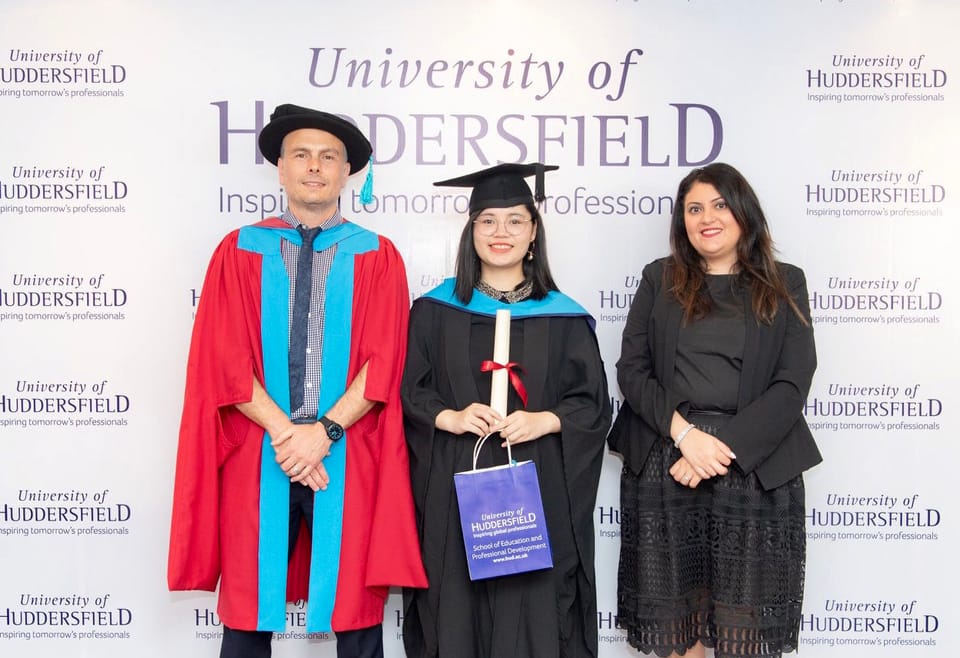 Từ bỏ công việc ổn định lương cao để đi du học thạc sĩ Anh Quốc